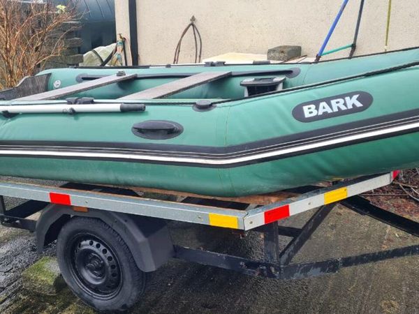 Bark inflatable boat
