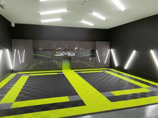 TUFF TILE For Garage Detailing Gym Showrooms