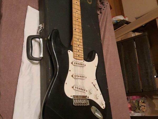 Fender Stradcaster guitar
