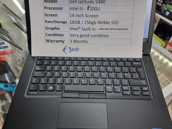 dell latitude 5480 for sale in Laois for €300 on DoneDeal