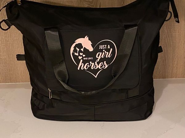 Horse riding bag /rucksack/hold-all Personalised.