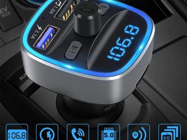 Bluetooth In-Car Wireless FM Transmitter MP3 Radio