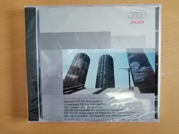 Language CD For Navigation, Audi Navigation (MMI BASIC PLUS)