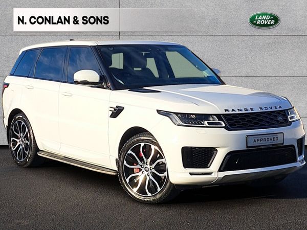 Land Rover Range Rover Sport SUV, Petrol Plug-in Hybrid, 2022, White