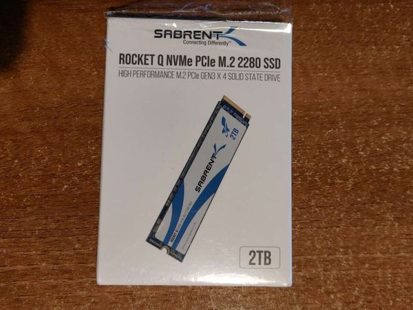 Sabrent Rocket Q 2TB NVME SSD PCIe M.2 Drive