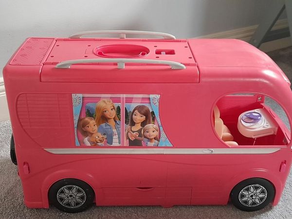 Barbie Pop UP camper vehicle