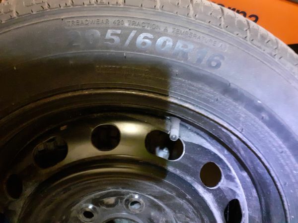 Mazda 6 spare wheel