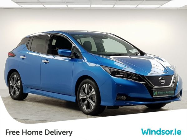 Nissan Leaf Hatchback, Electric, 2021, Blue