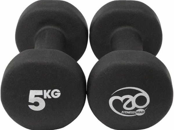 Fitness Mad Neo Dumbbells, Pair of Dumbbells