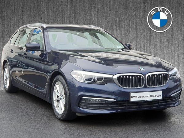 BMW 5-Series Estate, Diesel, 2019, Blue