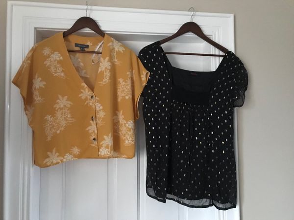 2 x Blouse/top size 16 = 44inch chest
