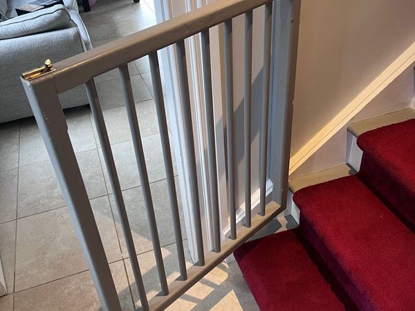 Solid Wood Stair Gate