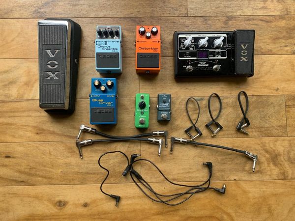 Guitar Pedals: Boss and Vox
