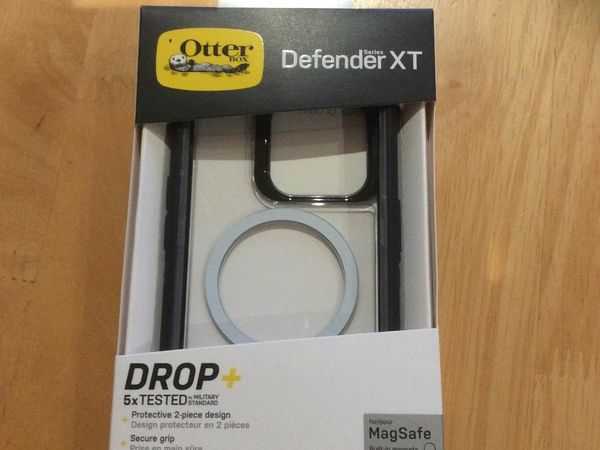 Otterbox DEFENDER XT CLEAR IPHONE 14 PRO BLACK CRYSTAL