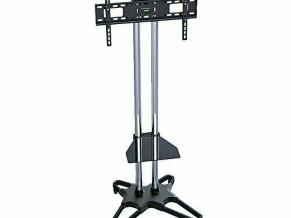 Mobile TV HEAVY DUTY  TV Stand & Wheels for Exhibitions, Display