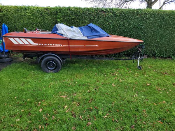 Fletcher boat and trailer for sale
