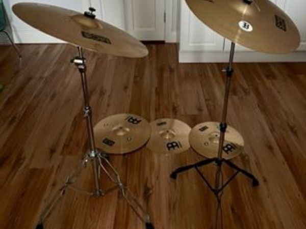 Meinhl Cymbal Set - very light use