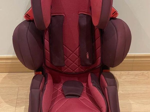Recaro pink and purple car seat excellent condition like new