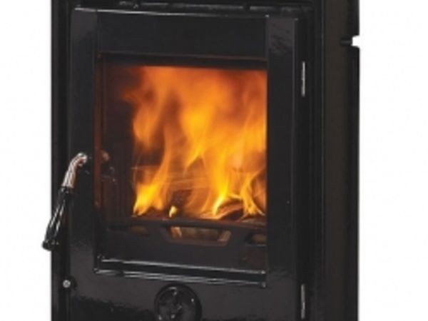 Henley apollo 5kw insert gloss black stove