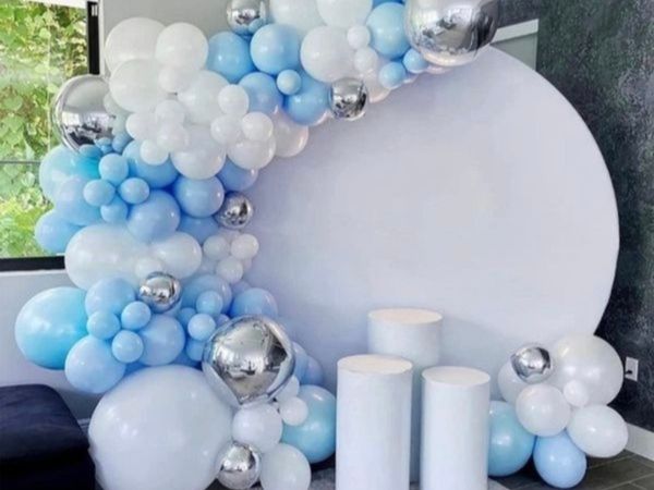 DIY Blue and White Balloon Arch Kit
