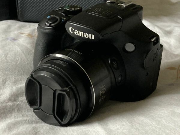 Canon PowerShot SX60 HS 16.1MP Digital Camera - Black