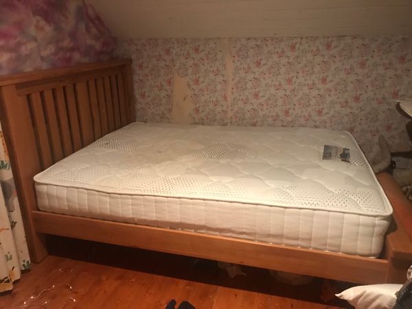 Double bed and mattress Price Drop)