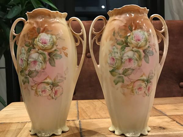 Austrian Vases (pair)