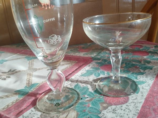 Vintage drinking glasses