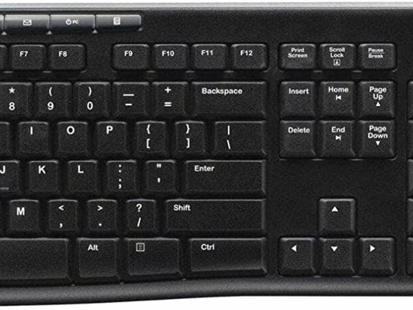 Logitech MK270 Wireless Keyboard and Mouse Combo for Windows Black