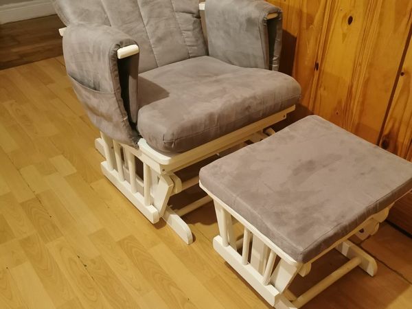 Mothercare nursery rocking chair+footstool