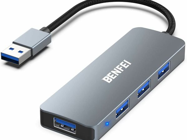 BENFEI Ultra-Slim USB 3.0 Hub Usb 4 Ports