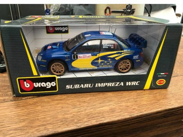 Subaru Impreza Scale 1/18 Burago rare