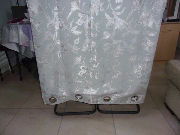 PAIR LINED CURTAINS