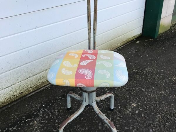 Vintage Machinists Chair For Sale