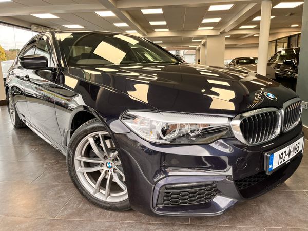 BMW 5-Series Saloon, Diesel, 2019, Black