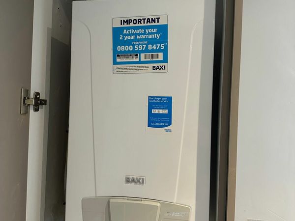 Baxi Boiler, Insulated Cylinder and Wireless Controller