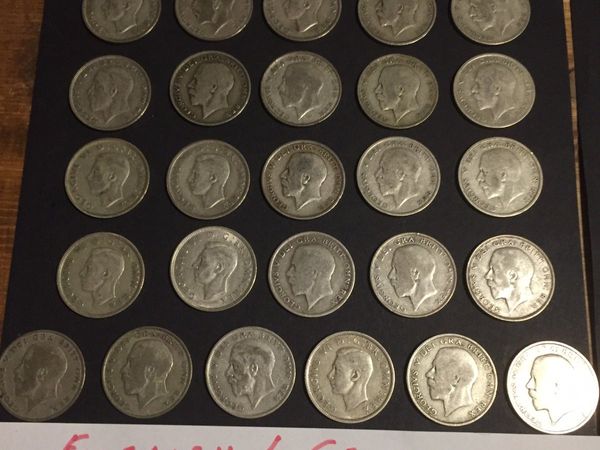 Silver Coin Collection.