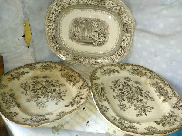Antique Ceramic Platters
