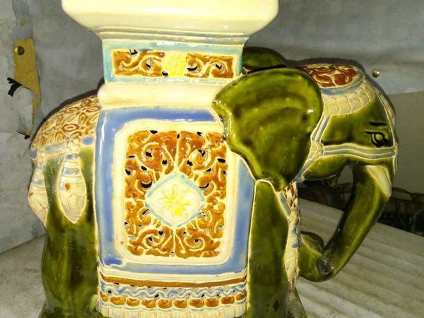 Vintage Ceramic Elephant
