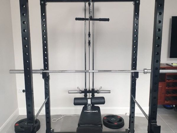 Power Rack and Lat tower bundle