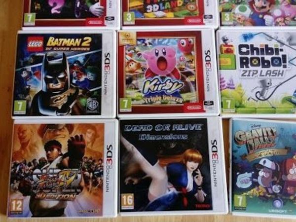 12 Nintendo 3DS Games (10 X 3DS, 2 X DS)