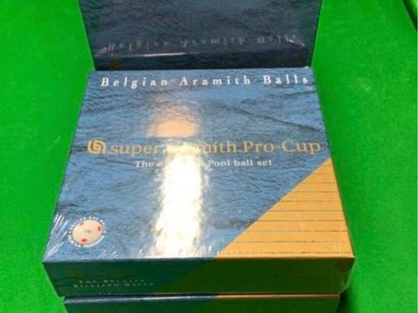 Genuine pro cup pool balls