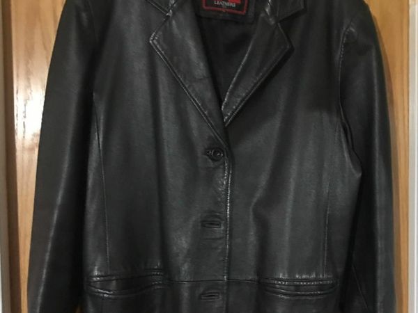 ladies leather jacket