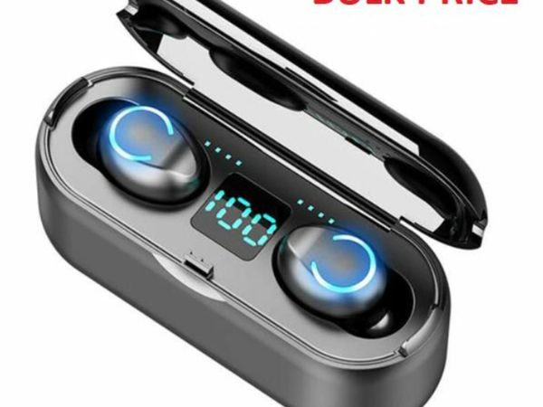 3x Wireless Headphones Bluetooth 5.1 Earphones Stereo Earbuds with Battery Display