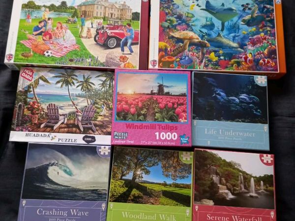 Selection of jigsaw puzzles
