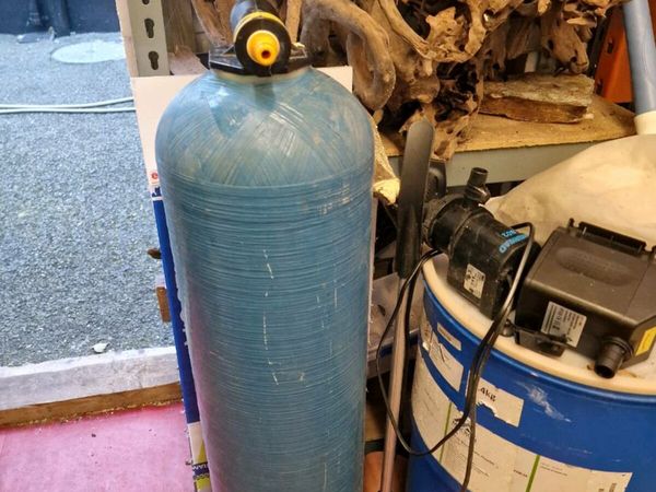 Large water purifier and heat exchanger