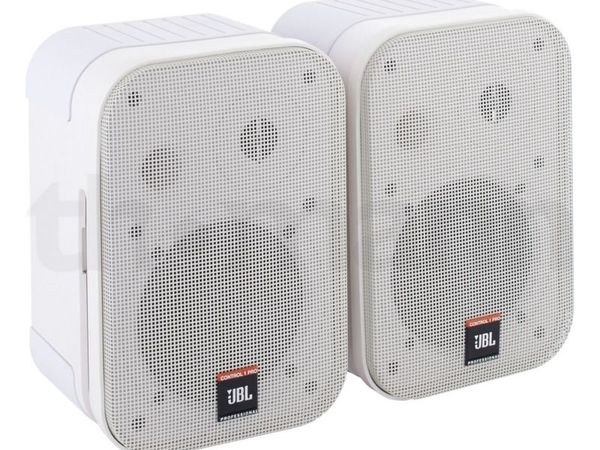 JBL Control 1 Pro Speakers Pair (White)
