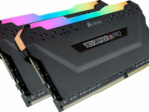 CORSAIR VENGEANCE RGB PRO 16GB (2x8GB) DDR4 3600 (PC4-28800) C18 Desktop memory – Black