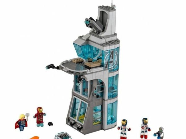 Used Lego Marvel Avengers Tower