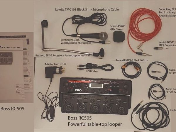 Boss RC 505 +15 accessories